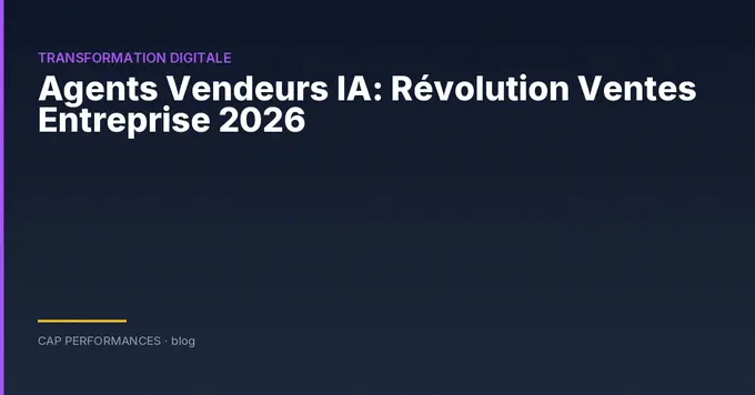 Agents vendeurs IA en B2B industriel