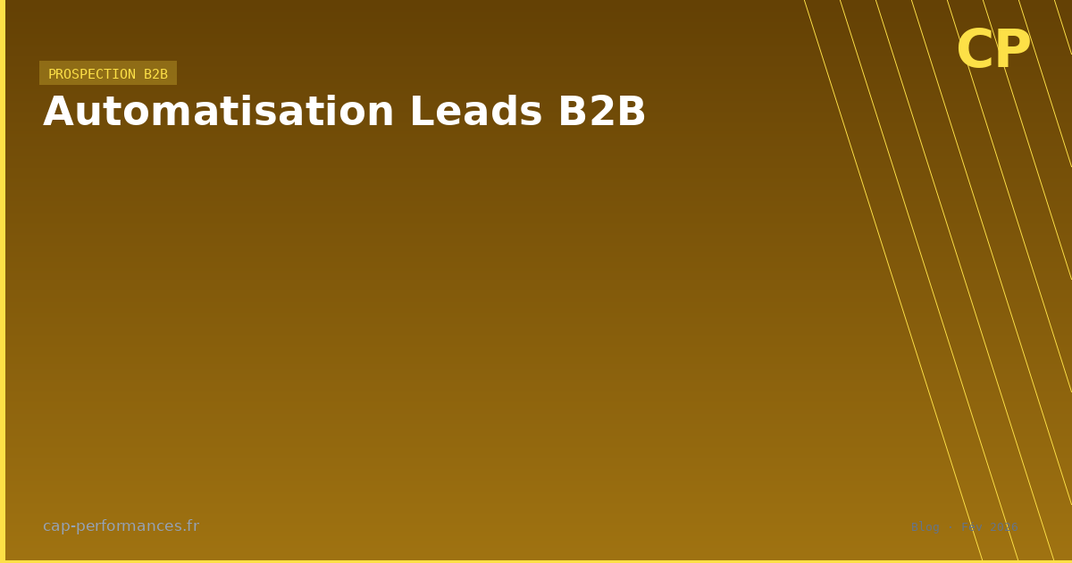 Automatisation Leads B2B