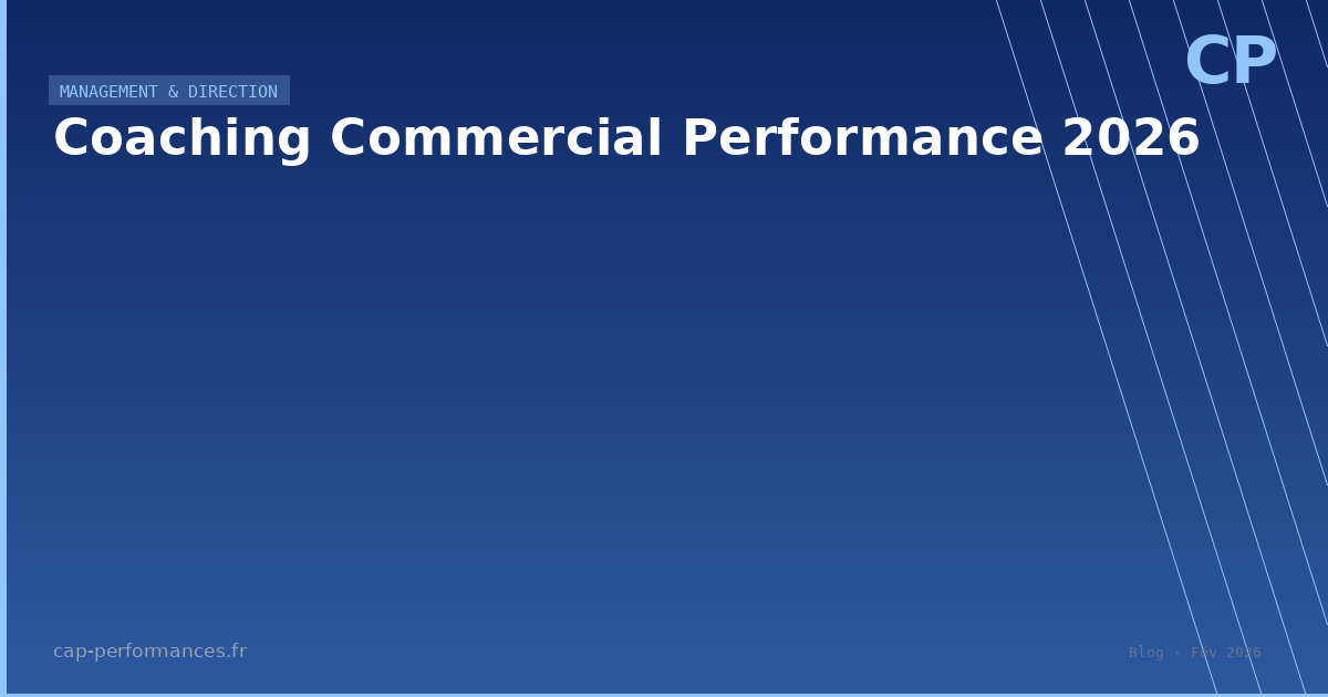 Coaching Commercial Performance 2026