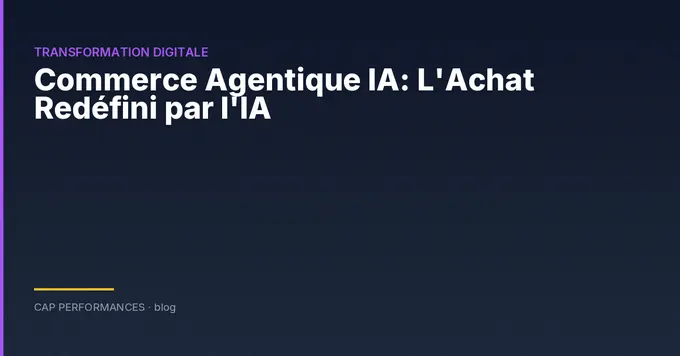 Commerce agentique et IA en B2B