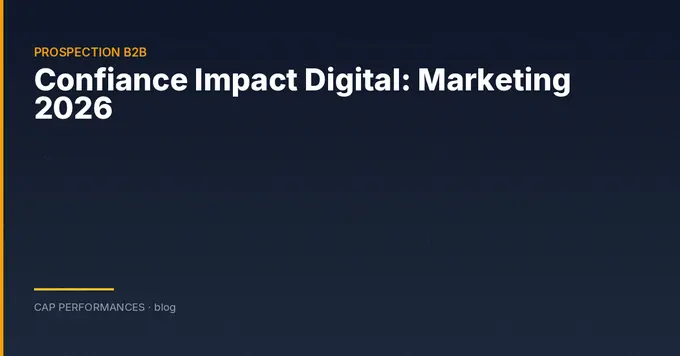 Confiance Impact Digital: Marketing 2026