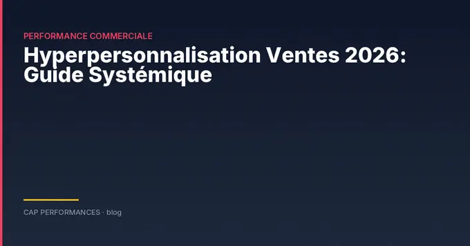 Hyperpersonnalisation des ventes B2B