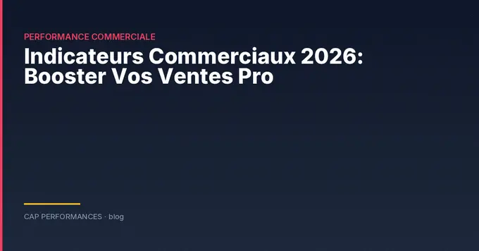 Indicateurs Commerciaux 2026