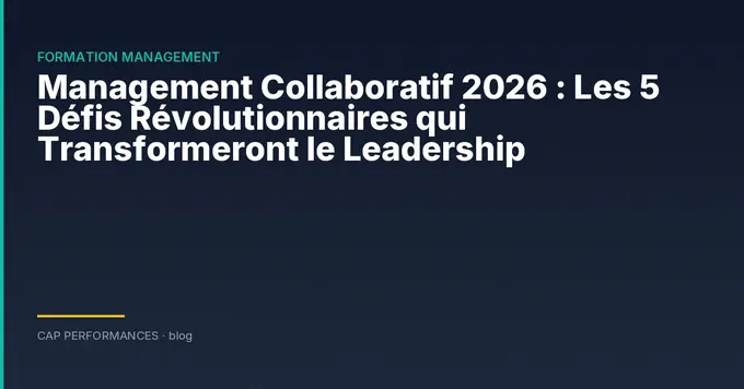Management Collaboratif 2026