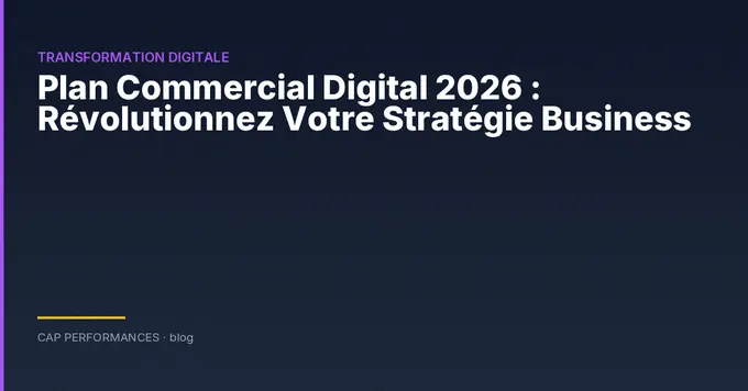 Plan Commercial Digital 2026