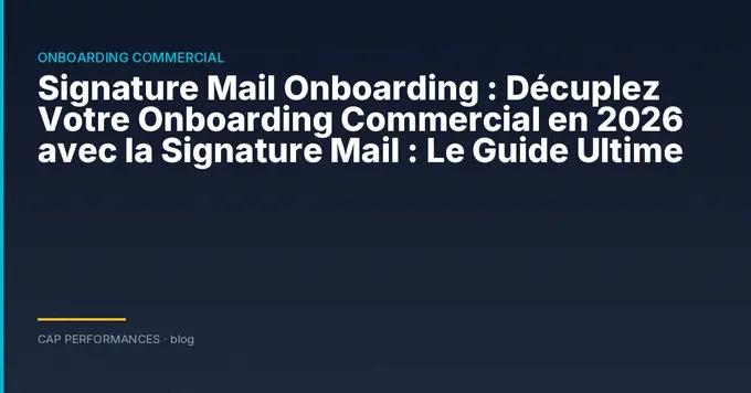 Signature Mail Onboarding